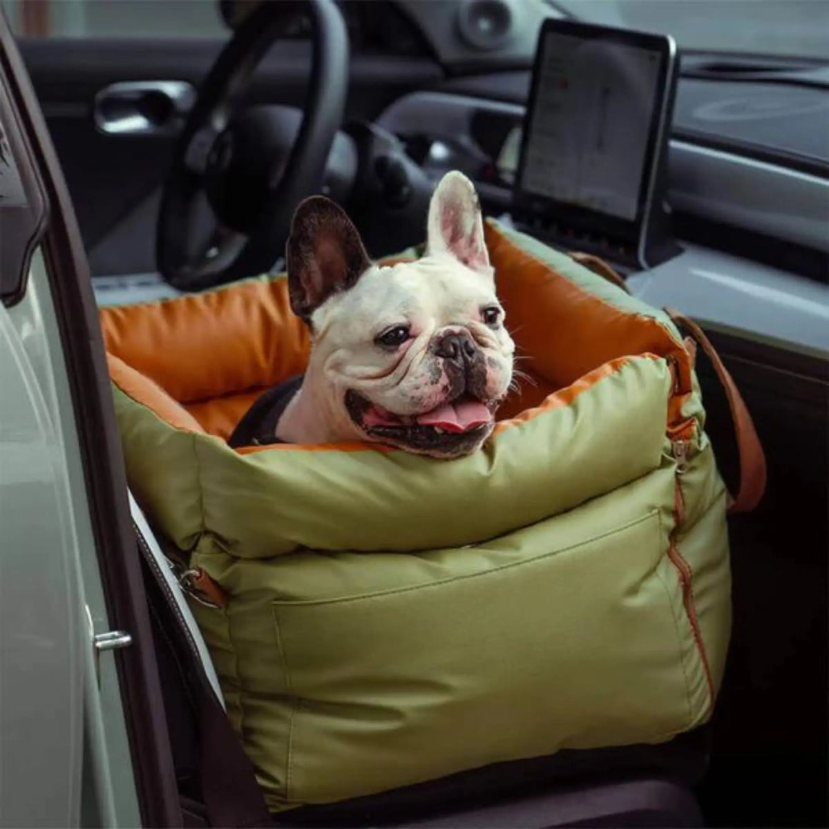 Premium Passenger - Siège auto pour chien Premium - Pillow Pilou